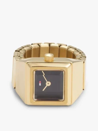 15-mm-Uhr mit quadratischem Ring 15-mm-Uhr mit quadratischem Ring