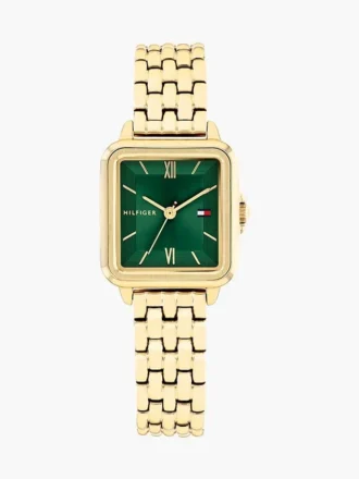 24-mm-Uhr mit quadratischem Zifferblatt