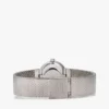 25-mm-Uhr mit ovalem Kristallakzent und Mesh-Armband 25-mm-Uhr mit ovalem Kristallakzent und Mesh-Armband