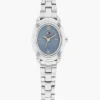 27 mm ovale Dresswatch mit strukturiertem Zifferblatt 27 mm ovale Dresswatch mit strukturiertem Zifferblatt