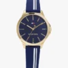 34-mm-Armbanduhr mit charakteristischem Streifen 34-mm-Armbanduhr mit charakteristischem Streifen