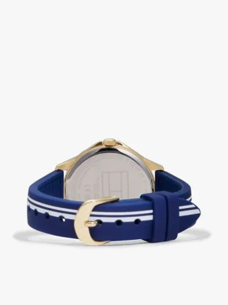 34-mm-Armbanduhr mit charakteristischem Streifen 34-mm-Armbanduhr mit charakteristischem Streifen