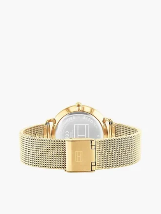 36-mm-Mesh-Uhr mit Monogramm-Akzent 36-mm-Mesh-Uhr mit Monogramm-Akzent