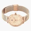 36-mm-Mesh-Uhr mit Monogramm-Akzent 36-mm-Mesh-Uhr mit Monogramm-Akzent