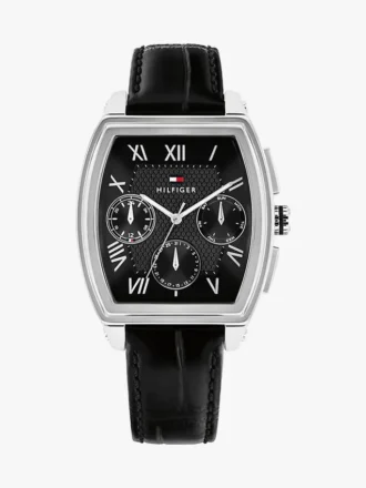 36-mm-Multifunktionsuhr mit Lederarmband 36-mm-Multifunktionsuhr mit Lederarmband