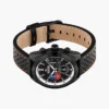 40-mm-Chronographenuhr mit Lederarmband 40-mm-Chronographenuhr mit Lederarmband