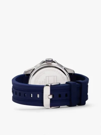 43-mm-Chronographenuhr mit Silikonarmband