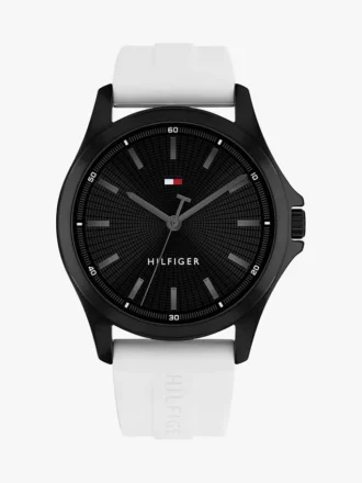 43 mm Sportuhr mit Silikonarmband