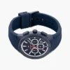 43-mm-Uhr mit Silikonarmband und Dual-Time-Funktion 43-mm-Uhr mit Silikonarmband und Dual-Time-Funktion