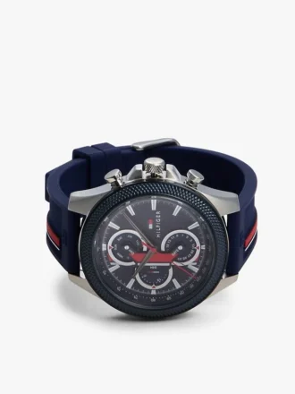 46-mm-Sportuhr mit charakteristischem Armband