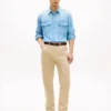 5-Pocket-Hose mit geradem Schnitt