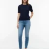 All-Day Sculpt Denim Skinny-Jeans