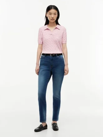 All-Day Sculpt Denim Skinny-Jeans