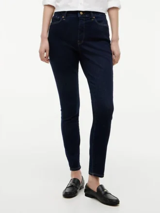All-Day Sculpt Denim Skinny-Jeans