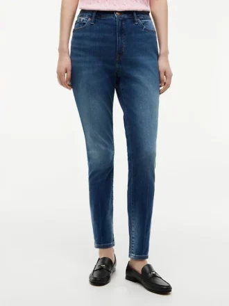 All-Day Sculpt Denim Skinny-Jeans