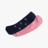 Allover-Monogramm-No-Show-Socken, 2er-Pack Allover-Monogramm-No-Show-Socken, 2er-Pack