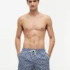Allover-Scrip-Monogramm 5″-Badehose Allover-Scrip-Monogramm 5″-Badehose