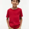 Alltags-T-Shirt mit Rundhalsausschnitt für Kinder Alltags-T-Shirt mit Rundhalsausschnitt für Kinder