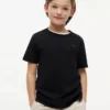 Alltags-T-Shirt mit Rundhalsausschnitt für Kinder Alltags-T-Shirt mit Rundhalsausschnitt für Kinder