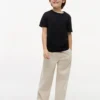 Alltags-T-Shirt mit Rundhalsausschnitt für Kinder Alltags-T-Shirt mit Rundhalsausschnitt für Kinder