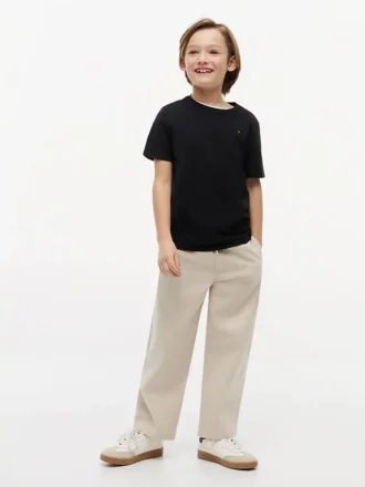 Alltags-T-Shirt mit Rundhalsausschnitt für Kinder