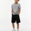 Alltags-T-Shirt mit Rundhalsausschnitt für Kinder Alltags-T-Shirt mit Rundhalsausschnitt für Kinder
