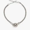 Armband mit Kette und nautischem Knoten Armband mit Kette und nautischem Knoten