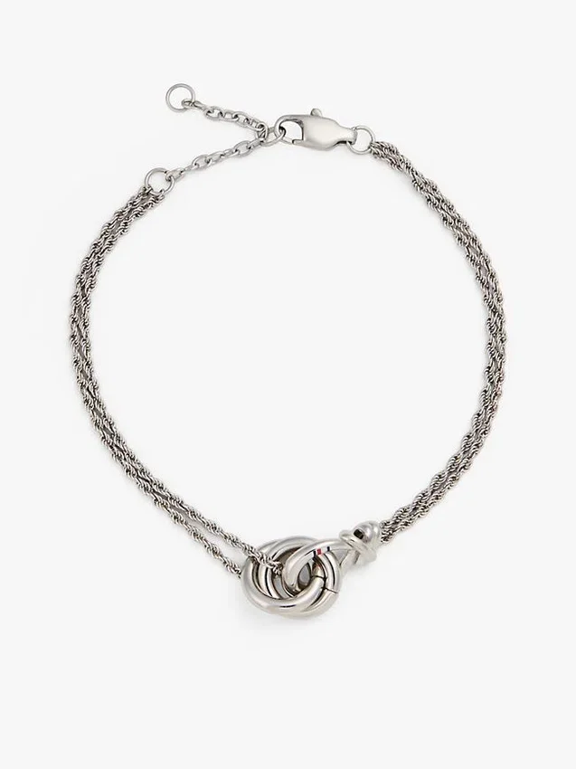 Armband mit Kette und nautischem Knoten Armband mit Kette und nautischem Knoten