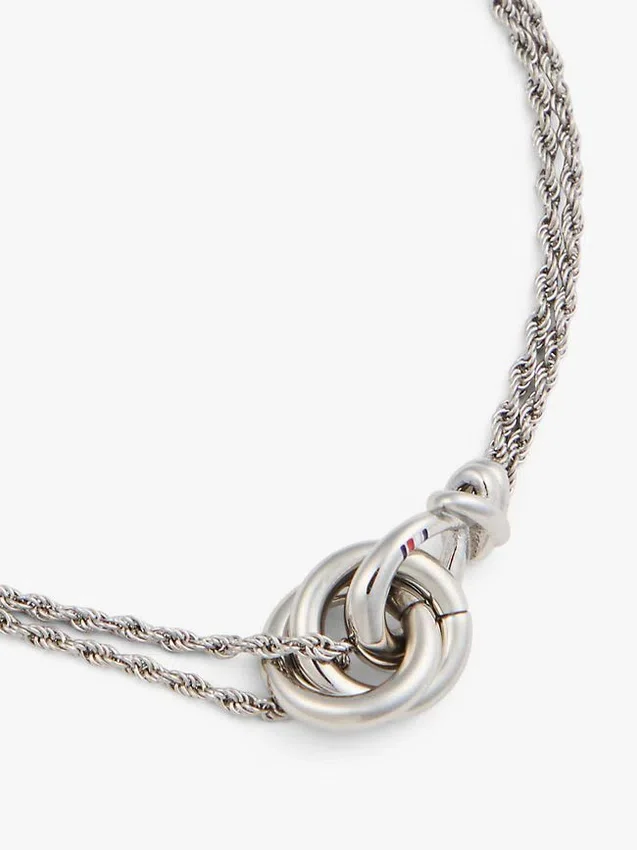 Armband mit Kette und nautischem Knoten Armband mit Kette und nautischem Knoten