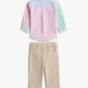 Baby-Set aus gestreiftem Hemd und Hose