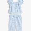 Baby-Set aus Oberteil und Hose mit Vichy-Karomuster