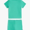 Baby-Set aus T-Shirt und Shorts mit Palm-Logo Baby-Set aus T-Shirt und Shorts mit Palm-Logo