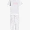 Babys-Set aus T-Shirt und Pointelle-Leggings Babys-Set aus T-Shirt und Pointelle-Leggings