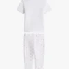 Babys-Set aus T-Shirt und Pointelle-Leggings Babys-Set aus T-Shirt und Pointelle-Leggings