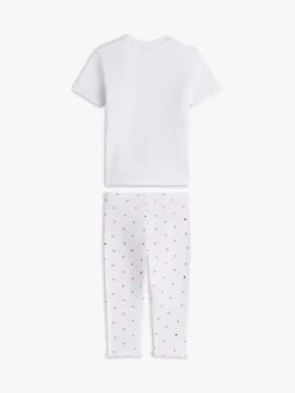 Babys-Set aus T-Shirt und Pointelle-Leggings