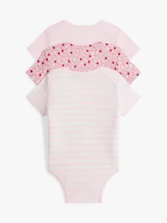 Babys-Strampler aus Stretch, 3er-Pack