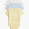 Babys-Strampler aus Stretch, 3er-Pack