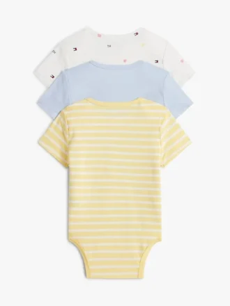 Babys-Strampler aus Stretch, 3er-Pack