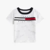Babys-T-Shirt mit charakteristischem Flaggenstreifen-Logo