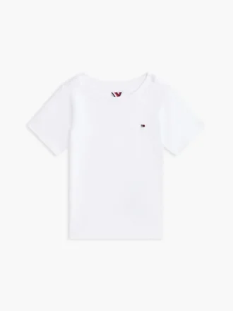 Babys-T-Shirt mit Flaggenlogo