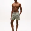 Badehose mit Palmblatt-Print, 7″ Badehose mit Palmblatt-Print, 7″