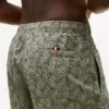 Badehose mit Palmblatt-Print, 7″ Badehose mit Palmblatt-Print, 7″