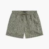 Badehose mit Palmblatt-Print, 7″ Badehose mit Palmblatt-Print, 7″