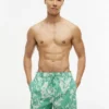 Badehose mit tropischem Print, 18 cm Badehose mit tropischem Print, 18 cm
