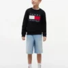 Baggy-Jeans-Shorts für Kinder