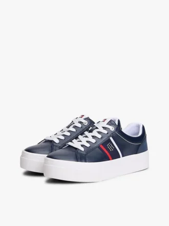 Banner Stripe Cupsole Sneaker Banner Stripe Cupsole Sneaker