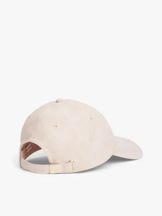 Baseballcap aus Leinenmischung mit Monogramm-Logo