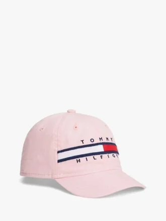 Baseballcap für Kinder mit Flaggenstreifen-Logo