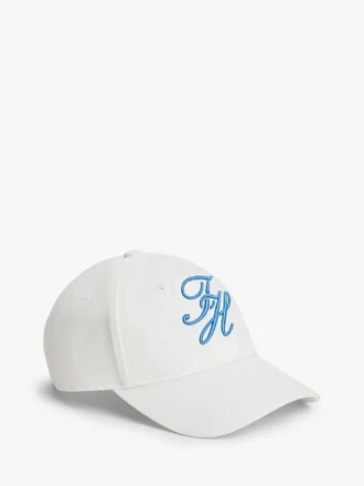 Baseballcap mit gesticktem Schriftzug-Monogramm