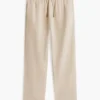 Baumwoll-Leinen-Mischung Relaxed-Hose Baumwoll-Leinen-Mischung Relaxed-Hose